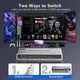 HDMI Switcher Rytaki 5 в 1 Out 8K@60Hz 4K@120Hz Silver - изображение 6