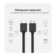 Кабель мультимедийный HDMI M to HDMI M 10.0m HD104 black Ugreen (10110) - изображение 8