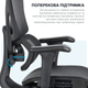 Кресло офисное OfficePro Onix OC975B Mesh эргономичное Black - изображение 15