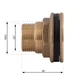 Врізка Thermo Alliance Standart 2" в бак SD40050 - зображення 2