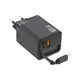 Сетевое зарядное устройство LEXEGO 65W быстрая зарядка GaN PD QC3.0 с выдвижным USB Type-C кабелем 65см для телефона универсальный блок питания для Samsung Xiaomi iPhone самсунга для ноутбука планшета черный (RC65-B) - изображение 9