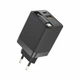 Сетевое зарядное устройство LEXEGO 65W быстрая зарядка GaN PD QC3.0 с выдвижным USB Type-C кабелем 65см для телефона универсальный блок питания для Samsung Xiaomi iPhone самсунга для ноутбука планшета черный (RC65-B) - изображение 10