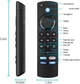 Пульт ДУ Goodsie L5B83G с голосовой функцией для Amazon Fire TV - изображение 5