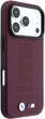 Etui na smartfon BMW M Blue Perfo Metal Logo MagSafe do Apple iPhone 18 Pro / Apple iPhone 17 Pro Burgundowe (3666339668082) - obraz 4