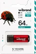 Флеш-память USB Wibrand Ladybug 64GB USB 3.2 Gen1 Red (WI3.2/LB64P10S) - изображение 4
