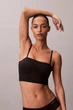 Топ з ущільненою чашкою Calvin Klein 46(L) Чорний (158040) - зображення 1