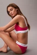 Топ з ущільненою чашкою Calvin Klein 42(S) Рожевий (158038) - зображення 3