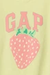 Комплект: футболка и шорты Gap 104(см) Желтый (158090) - изображение 4