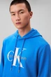 Чоловіче худі на флісі Calvin Klein 46(S) Синій (157987) - зображення 4