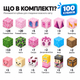 Магнитный конструктор Minecraft Розовый замок 100 деталей для детей от 3 лет - изображение 2