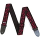 Ремень для гитары Dunlop D3811RD Classic Flambe Red Strap - изображение 2