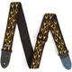 Ремень для гитары Dunlop D3811OY Classic Flambe Orange/Yellow Strap - изображение 2