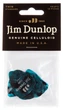 Медиаторы Dunlop 483P11TH Genuine Celluloid Turquoise Pearloid Thin Player's Pack (12 шт.) - изображение 1