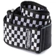 Ремень для гитары Dunlop D3831BK Black & White Checkered Strap - изображение 1