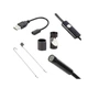 USB эндоскоп для смартфона Android и ПК, гибкая инспекционная камера-бороскоп 2 м, 5.5 мм, 6 LED, для осмотра авто и труб - изображение 3