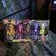 Набір фігурок Five Nights at Freddy’s 5 шт FNAF зі змінними обличчями, Фредді, Фоксі, Бонні, Чіка, ФНАФ 5 ночей із Фредді (7214) - зображення 2