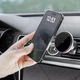 Автодержатель LED подсветка с Регулировкой смартфона на 360 градусов установка вентиляционная решетка с Беспроводной Зарядкой Proove Magic Circle 15W - изображение 7