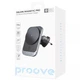 Автодержатель с Беспроводной Зарядкой Быстрой зарядкой QC 3.0 Proove Square Magnetic Pro 15W metal gray - изображение 5