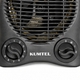 Электрический тепловентилятор Kumtel LX-6441 Black Компактный обогреватель для помещений с механическим управлением - изображение 9