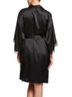 Шовковий халат Sainted Sisters L/XL Чорний (L68002-black) - зображення 2