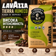 Кофе в зернах Lavazza Tierra Humeco 1015 г арабика робуста средней обжарки с кофеином высокой интенсивности шоколад сухофрукты плотная крема для эспрессо капучино латте макиато кофемашины - изображение 1