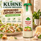 Салатный соус Kühne 250 мл сырный соус Цезарь с твердым сыром чесноком и травами кремовый дрессинг для салата овощей курицы сэндвичей бургеров роллов без красителей консервантов - изображение 1