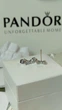 Серебряные серьги Pandora "Искрящийся бант"+ подарочная упаковка - изображение 5
