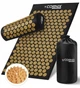 Килимок акупунктурний з валиком Cornix Classic Mat Аплікатор Кузнєцова XR-0494 Black/Gold - зображення 1