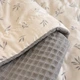 Плед детский MirSon №045 Poplin Waffle 03 Animals 60х80 см (2200013893493) - изображение 2