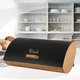 Хлебница MR-1775 BLACK (36,5х25х13,3cм) Мaestro - изображение 6