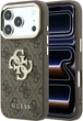 Чехол для смартфона Guess 4G & Big Strass Logo для Apple iPhone 18 Pro Max / Apple iPhone 17 Pro Max Brown (3666339653033) - изображение 1