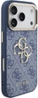 Чохол для смартфона Guess 4G Big 4G Classic Logo для Apple iPhone 18 Pro Max / Apple iPhone 17 Pro Max Blue/Gold (3666339651114) - зображення 4