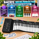 Гибкий рулонный синтезатор-пианино Hand Roll Piano на 49 клавиш с функцией записи и USB-питанием - изображение 4