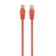 Патч-корд 0.5м UTP cat 6 CCA red Cablexpert (PP6U-0.5M/R) - зображення 1