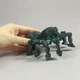 Фигурка кибер-паука с подвижными лапками градиент черно-зеленый 12×12×3,5 см - изображение 2