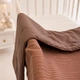 Плед детский MirSon №051 Premium Pique Brown 150х220 см (2200013893608) - изображение 4