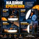 Фонарь лампа мощный светильник аккумуляторный фонарик 6600 мАгод светодиодный павербанк на батарее туристический влагозащищенный с функцией Power Bank кемпинговый беспроводной походный ночник с магнитом USB Type-C холодный свет - изображение 5