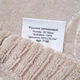 Комплект полотенец велюровых 2 шт Beki (7102-6/2) р.50х90, 70х140 бежевый - изображение 4