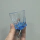 Набір чарок Quadro 6 шт 50 мл Color Yujing GlassWare 3139-1/1745/002-2017 блакитні - зображення 4