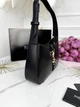 Жіноча сумка YSL Saint Laurent Le 5 à 7 чорна через плече, модна сумочка багет Ів Сен Лоран для дівчини та міста - зображення 3