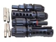 Конектор MC4 45A 1500V (2пары = 2папы+2мамы) IP68, Ø4-6мм, кебельный соединитель для солнечных панелей - изображение 4