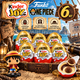 Шоколадні яйця Kinder Joy Funko One Piece з молочним і какао кремом, вафельними кульками та іграшкою-сюрпризом набір 6 шт - зображення 1