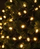 Гирлянда РУБИН 8 мм 400 LED, тёплый белый, чёрный провод, 24 м, 8 режимов, 1284-07 - изображение 2
