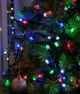 Гирлянда РУБИНКА 400 LED, RGB двухцветная, черный провод, 20 м, 8 режимов 1247-54 - изображение 2