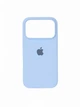 Чохол для iPhone 18 Pro Max силіконовий Soft-touch Silicone Case Full Size (AA) Light Blue - зображення 1