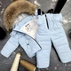Комбинезон BEWARM Umka раздельный sky-blue 122-128 см (5060Sb122) - изображение 3