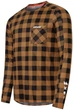 Джерси эндуро USWE Flannel Jersey бронзовое, размер M - изображение 1