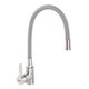 Смеситель для кухни Zerix LR74004-9 с серым гибким изливом (LL1204) - изображение 1