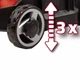Аккумуляторный аэратор-скарификатор Einhell GC-SC 18/28 Li-Solo, 18В, 28 см, 12 ножей, 665 кг, без батареи и зарядного устройства - изображение 4