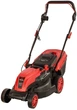 Газонокосарка Vitals Master EZP 3816jb 1600 Вт 38 см чорна з червоним - зображення 1